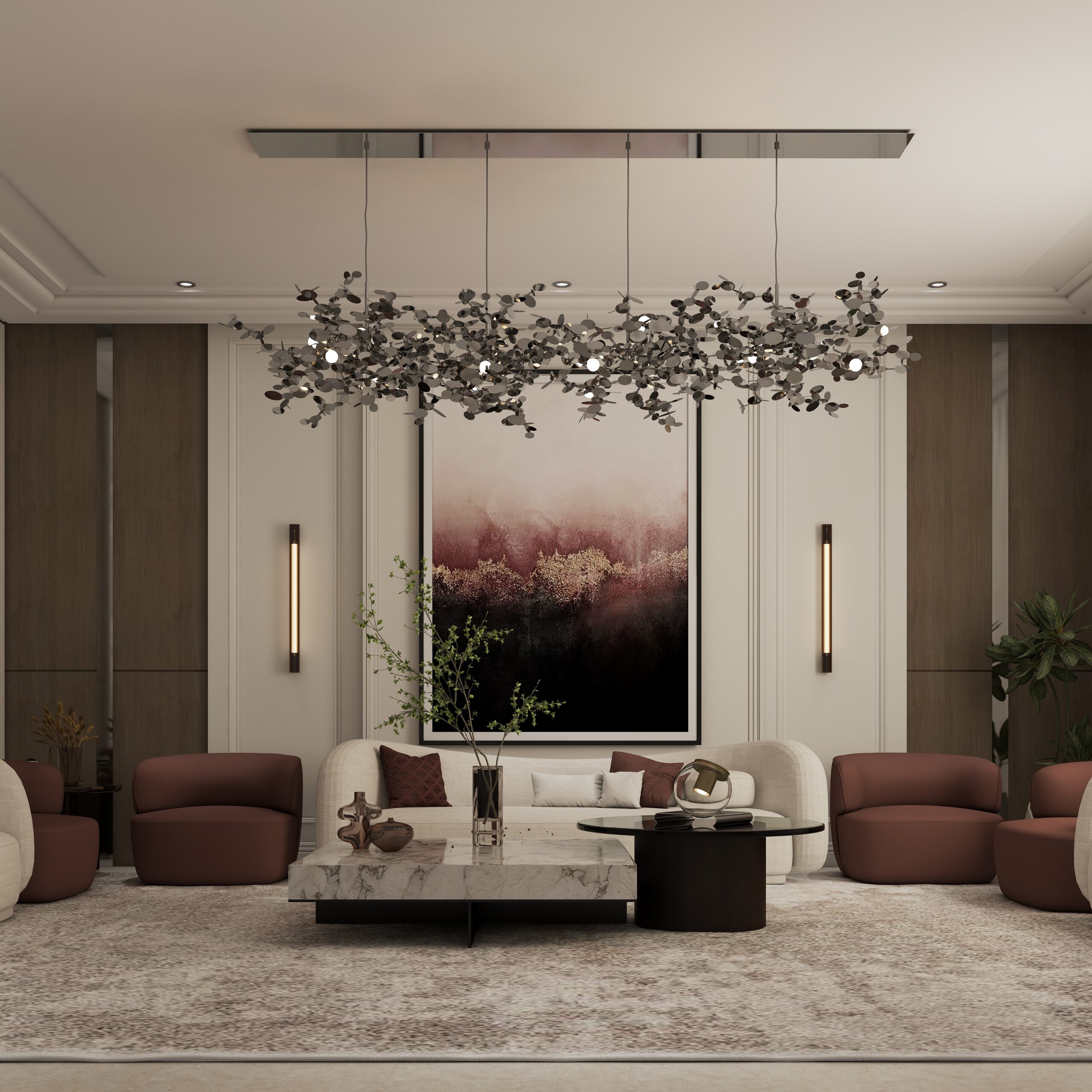 Neoclassical Apartment Design - Tras DesignTras Design