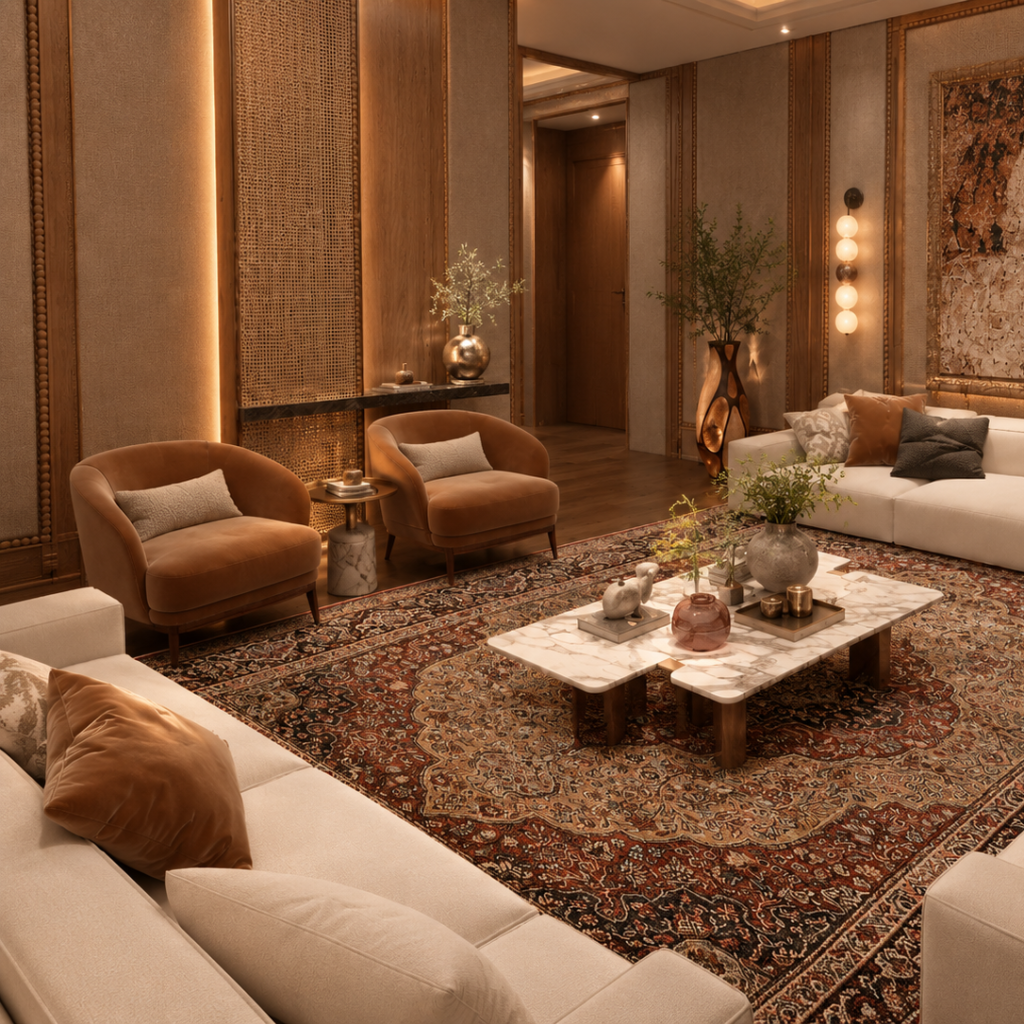 تصميم مجلس كلاسيكي | تراس التصميم للاستشارات الهندسية